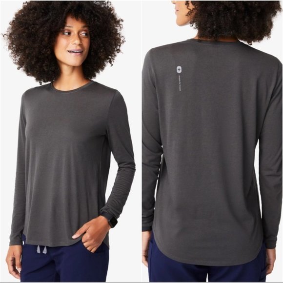 Figs Tops - Figs Supersoft Longsleeve Underscrub Tee Shirt